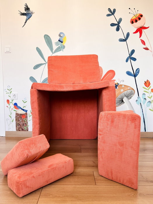 Atelier Del Sofa Puzzle - Naranja Atelier Del Sofa Puzzle - Naranja
